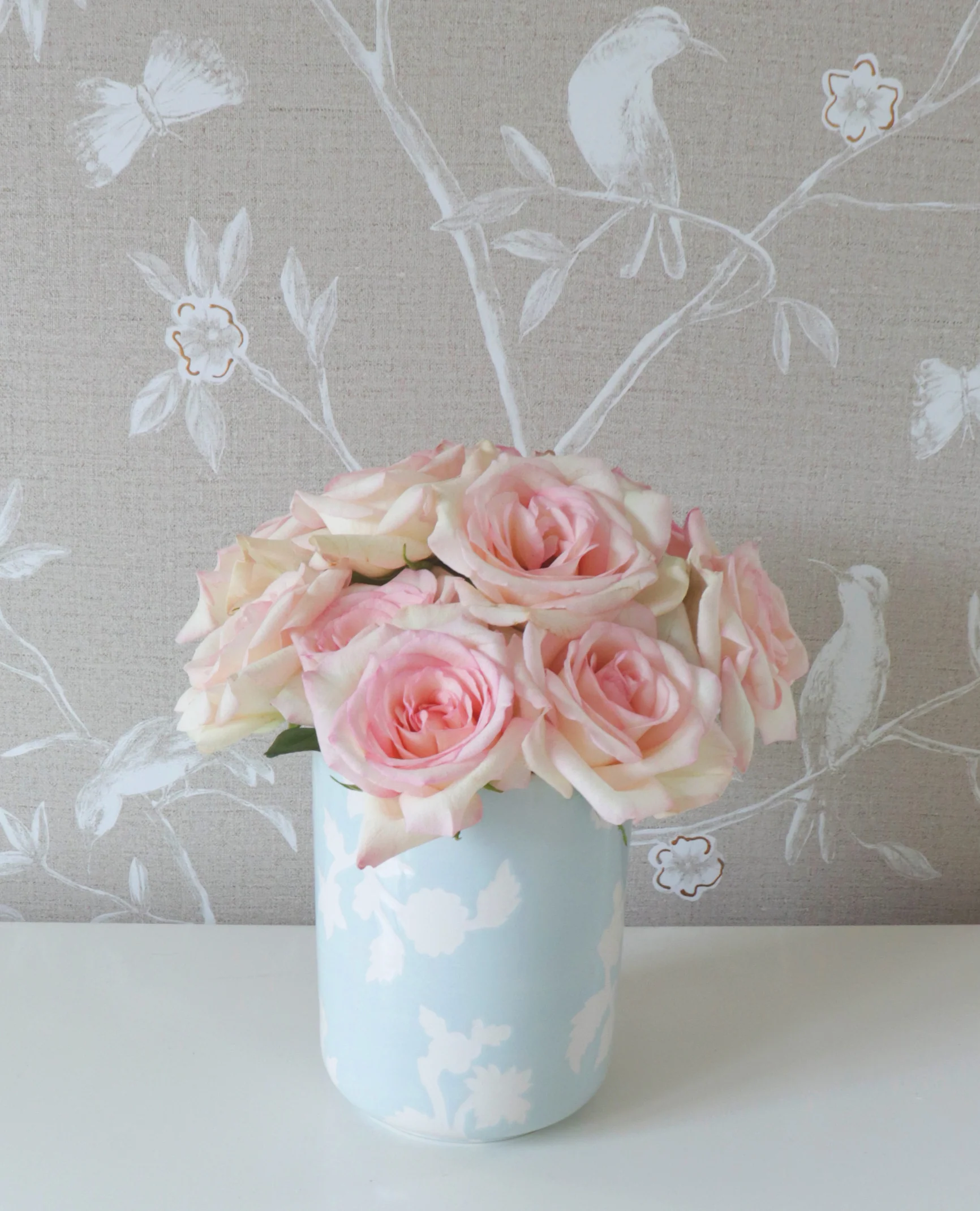 Chinoiserie Dreams Large Vase/ Utensil Holder - Image 4