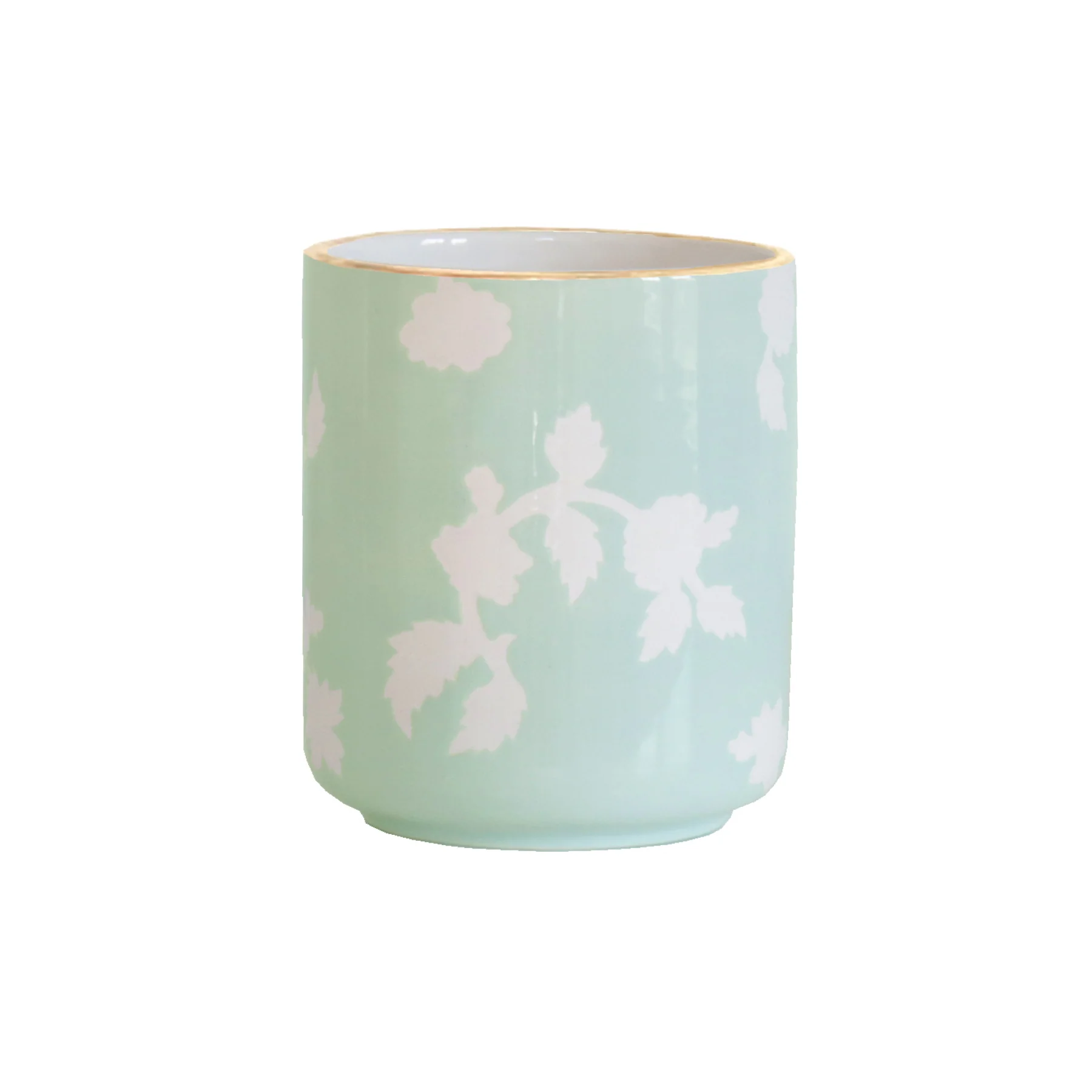 Chinoiserie Dreams Vase with 22K Gold Accent - Image 10