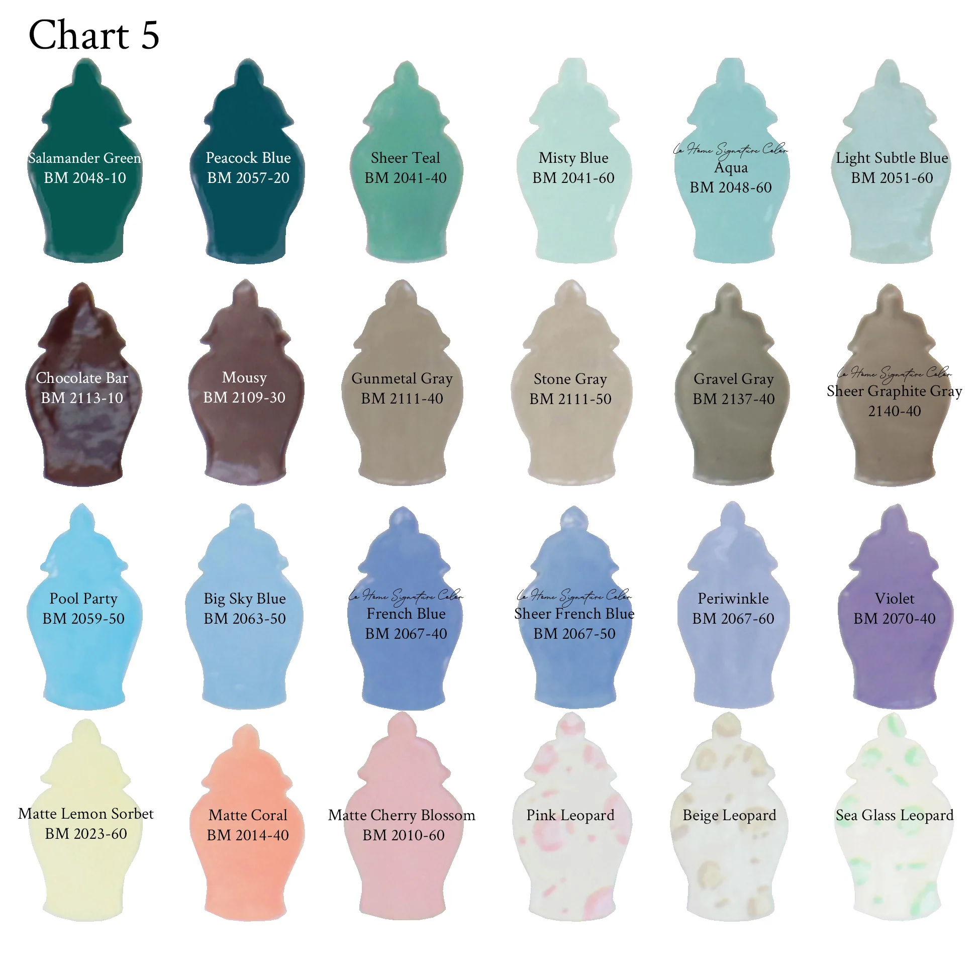 Custom Color Solid Ginger Jar Lamp - Image 7