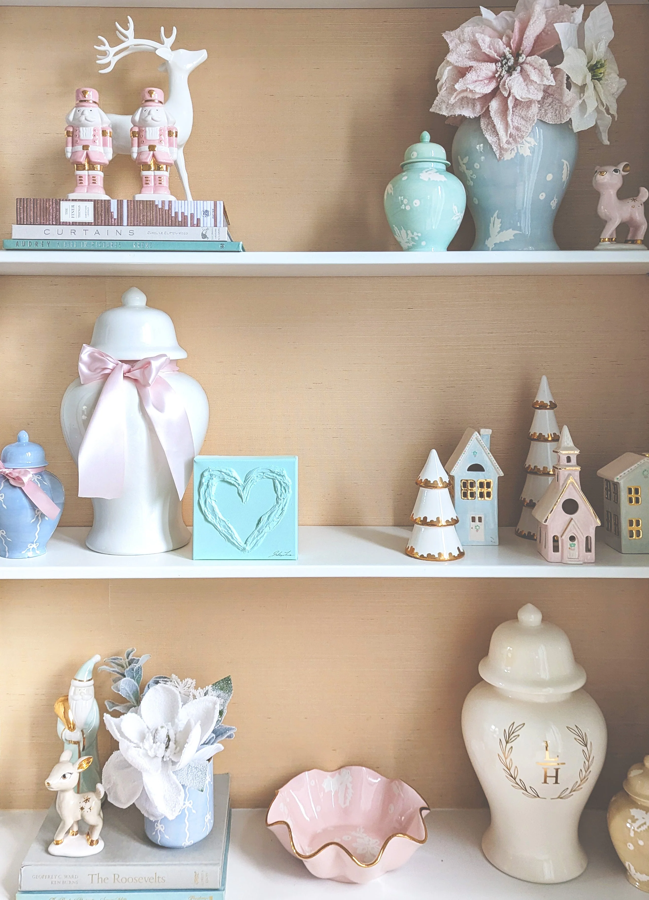 Deck the Halls Ginger Jars in Beige - Image 9