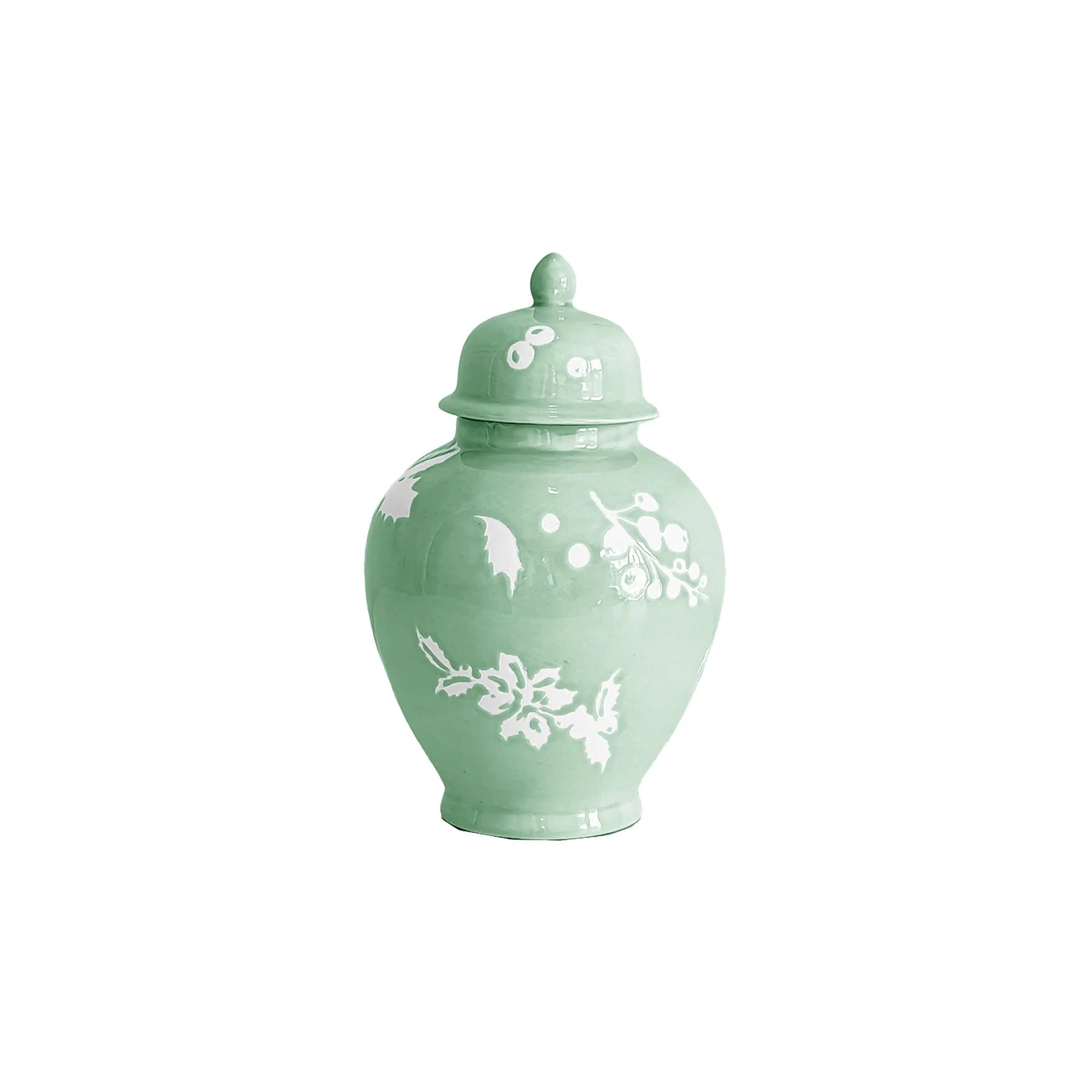 Deck the Halls Ginger Jars in Sea Glass - Image 3