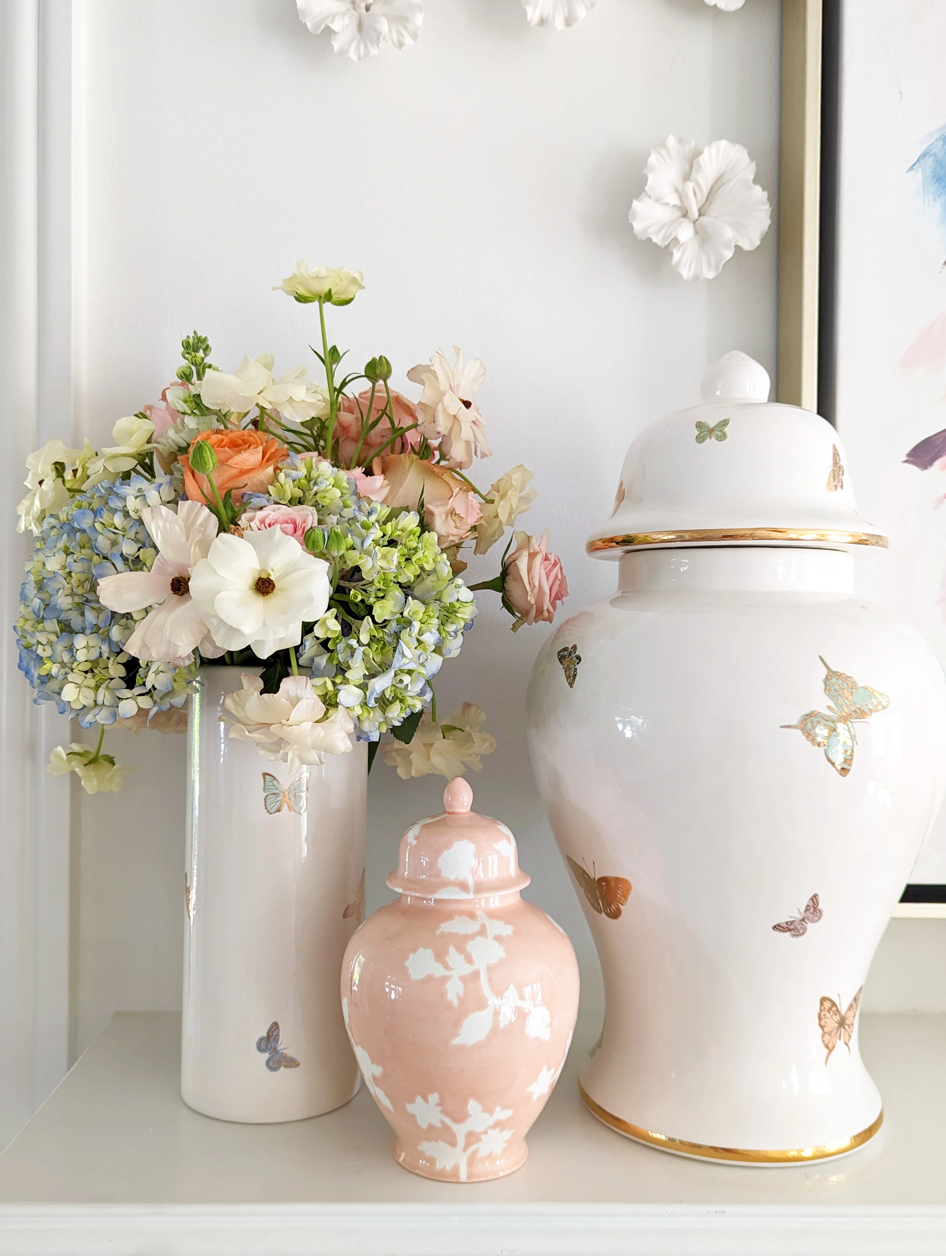 Gilded Butterflies Ginger Jars - Image 5