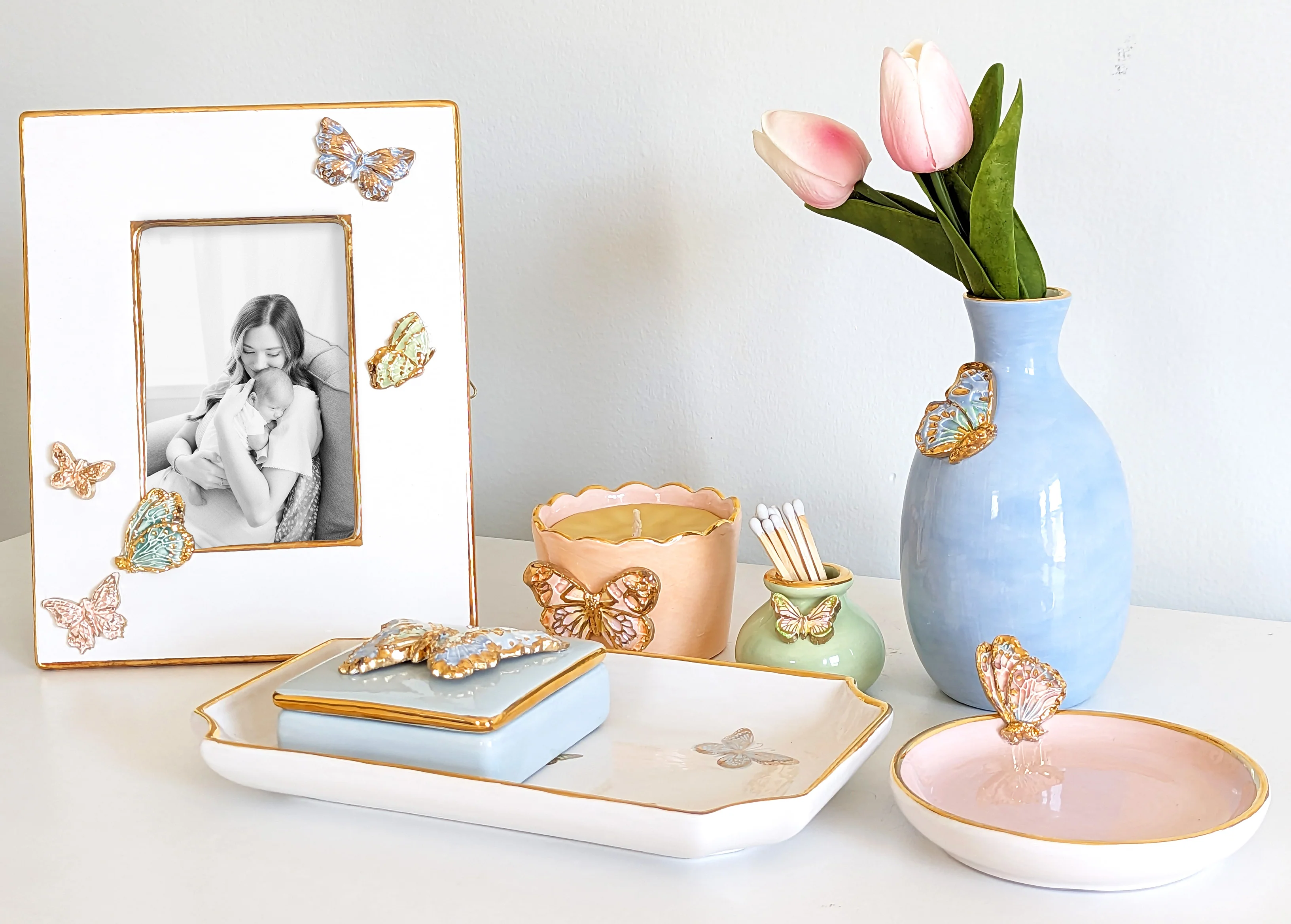 Gilded Butterfly Ring Dish - Image 4