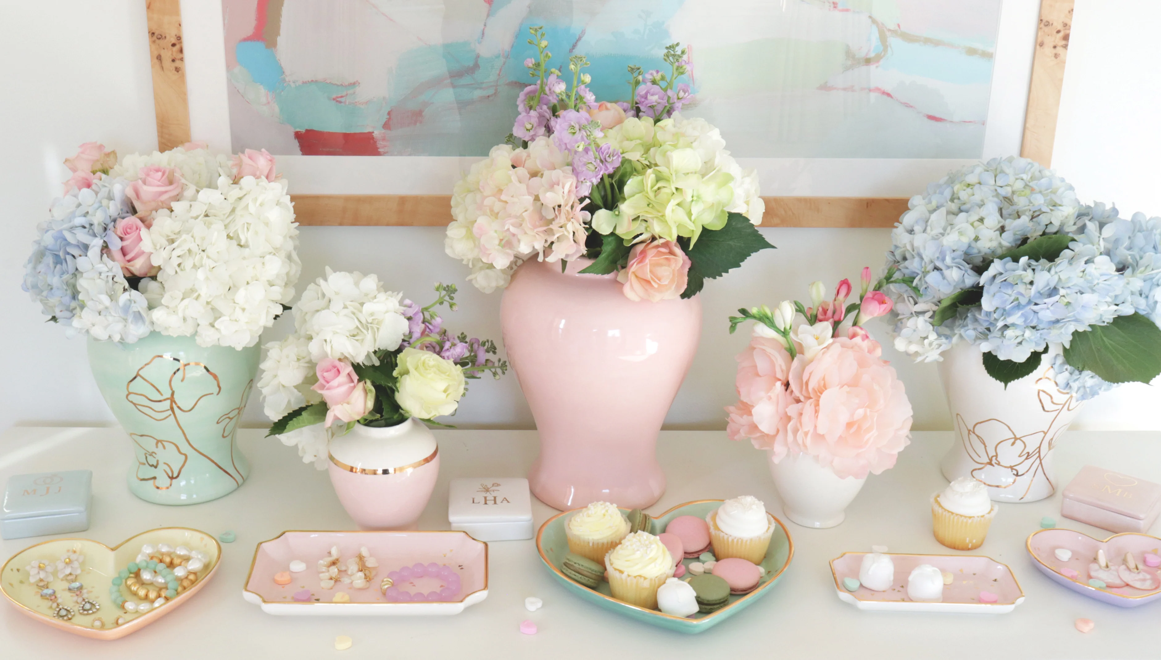 "Confetti Hearts" Tray - Image 12