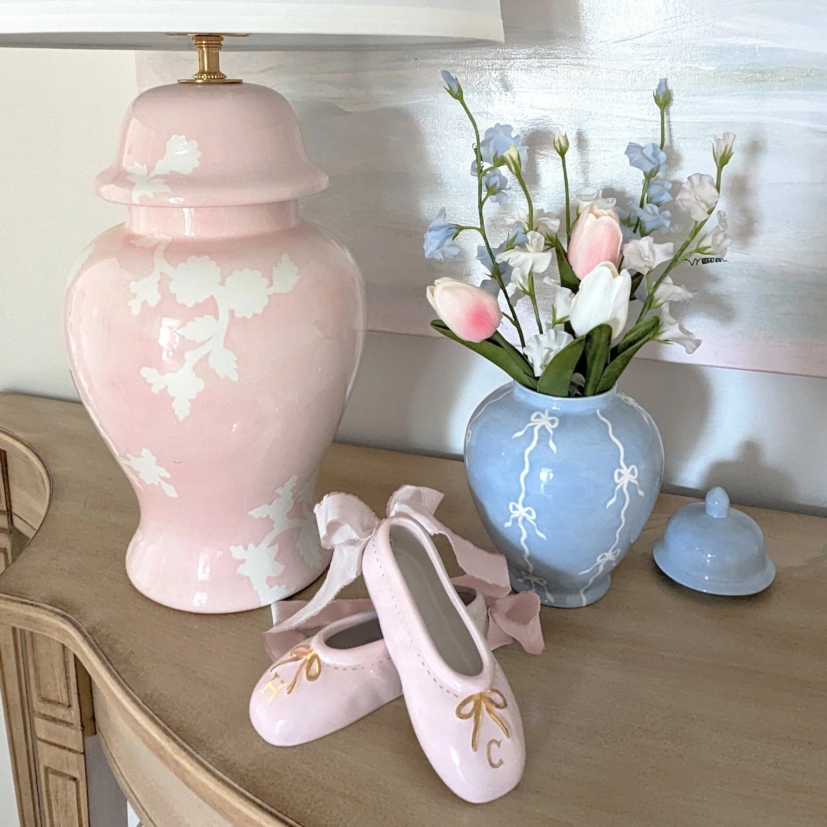 Monogrammed Ballet Slipper Set - Image 3